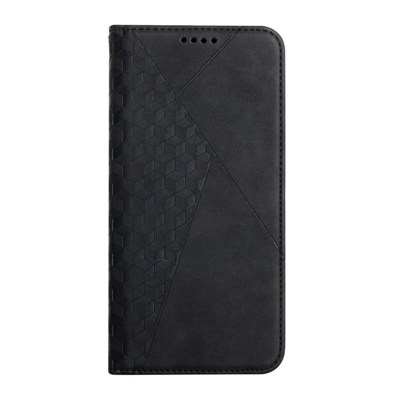 Beskyttelse Deksel Til Realme 8 5G Folio Deksel Geo Skinneffekt
