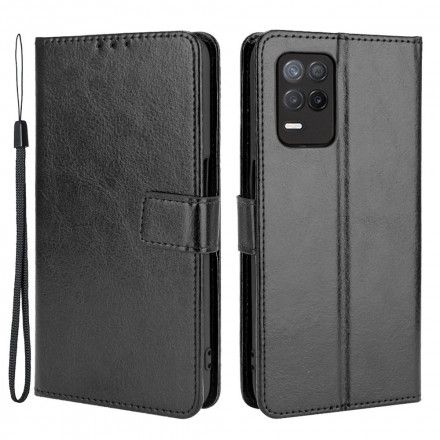 Folio Deksel Til Realme 8 5G Plinkende Kunstskinn