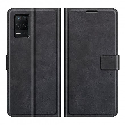 Folio Deksel Til Realme 8 5G Slankt Kunstskinn