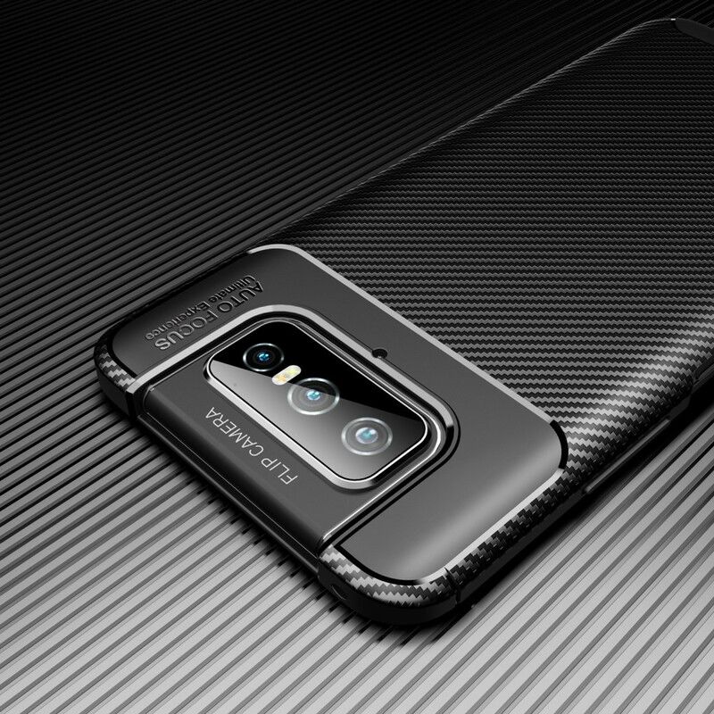 Deksel Til Asus Zenfone 7 / 7 Pro Karbonfiberslange