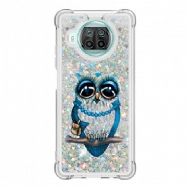 Deksel Til Xiaomi Mi 10T Lite / Redmi Note 9 Pro 5G Frøken Glitterugle