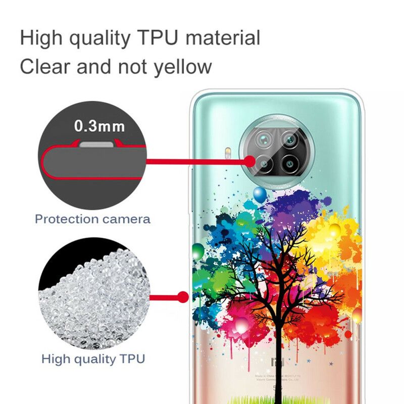 Deksel Til Xiaomi Mi 10T Lite / Redmi Note 9 Pro 5G Transparent Tre
