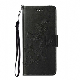 Folio Deksel Til Xiaomi Mi 10T Lite / Redmi Note 9 Pro 5G Asiatiske Sommerfugler