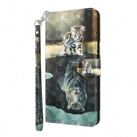 Folio Deksel Til Xiaomi Mi 10T Lite / Redmi Note 9 Pro 5G Ernest The Tiger