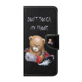 Folio Deksel Til Xiaomi Mi 10T Lite / Redmi Note 9 Pro 5G Farlig Bjørn