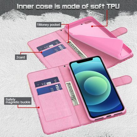 Lærdeksel Til Xiaomi Mi 10T Lite / Redmi Note 9 Pro 5G Lysflekk Rosa Tre