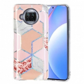Mobildeksel Til Xiaomi Mi 10T Lite / Redmi Note 9 Pro 5G Glitter Design Marmor