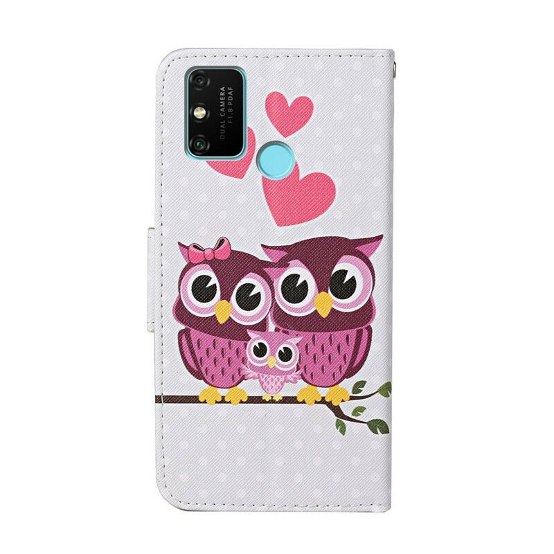Folio Deksel Til Honor 9A Uglefamilie