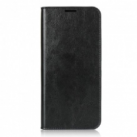 Beskyttelse Deksel Til Xiaomi Redmi 9C Folio Deksel Ekte Skinn