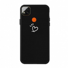 Deksel Til Xiaomi Redmi 9C Beating Heart Silikon