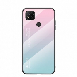 Deksel Til Xiaomi Redmi 9C Hei Herdet Glass