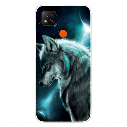 Deksel Til Xiaomi Redmi 9C Kongelig Ulv