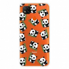 Deksel Til Xiaomi Redmi 9C Små Pandaer