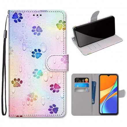 Folio Deksel Til Xiaomi Redmi 9C Kattespor