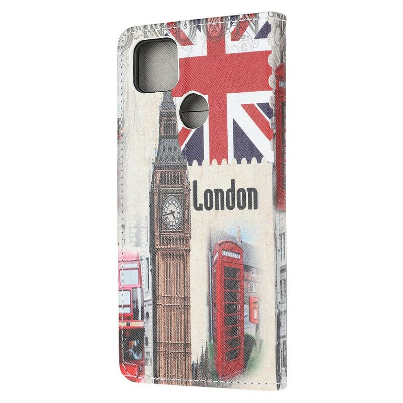 Folio Deksel Til Xiaomi Redmi 9C London Life