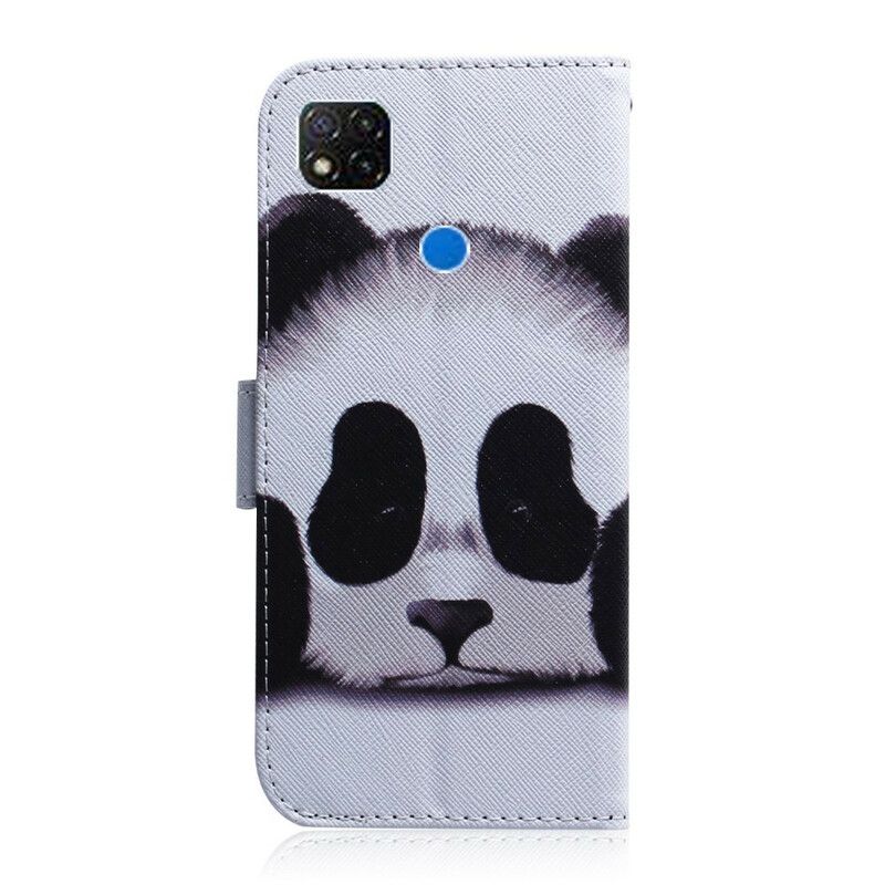 Lærdeksel Til Xiaomi Redmi 9C Panda-ansikt