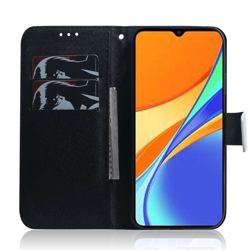 Lærdeksel Til Xiaomi Redmi 9C Panda-ansikt