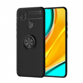 Mobildeksel Til Xiaomi Redmi 9C Roterende Ring