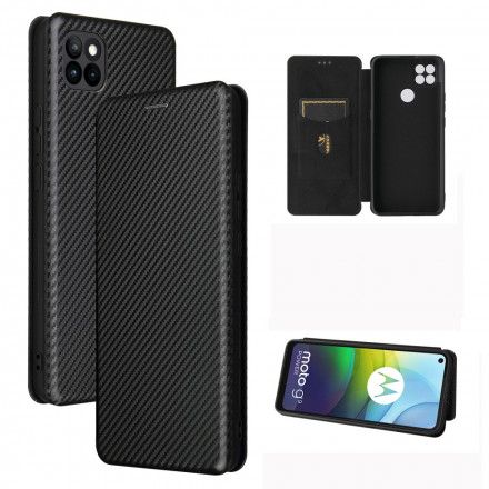 Beskyttelse Deksel Til Moto G9 Power Folio Deksel Silikonkarbon