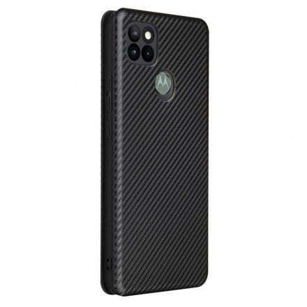 Beskyttelse Deksel Til Moto G9 Power Folio Deksel Silikonkarbon