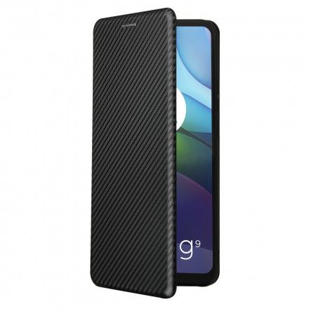 Beskyttelse Deksel Til Moto G9 Power Folio Deksel Silikonkarbon