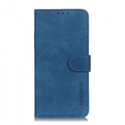 Folio Deksel Til Moto G9 Power Vintage Skinneffekt Khazneh