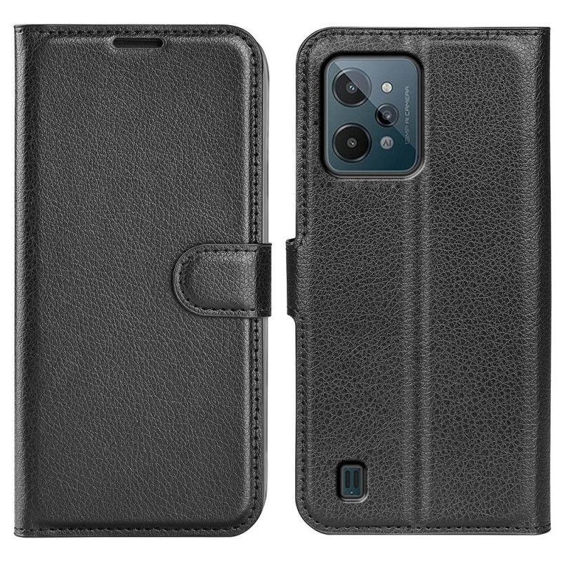 Folio Deksel Til Realme C31 Plinkende Kunstskinn