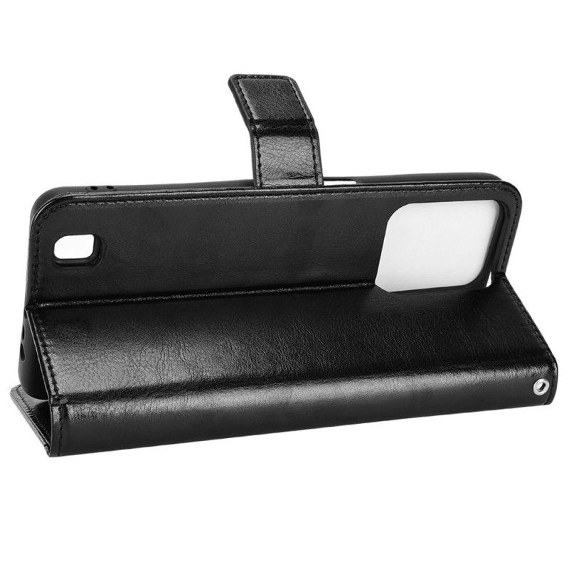 Lærdeksel Til Realme C31 Skinny Leather Effect