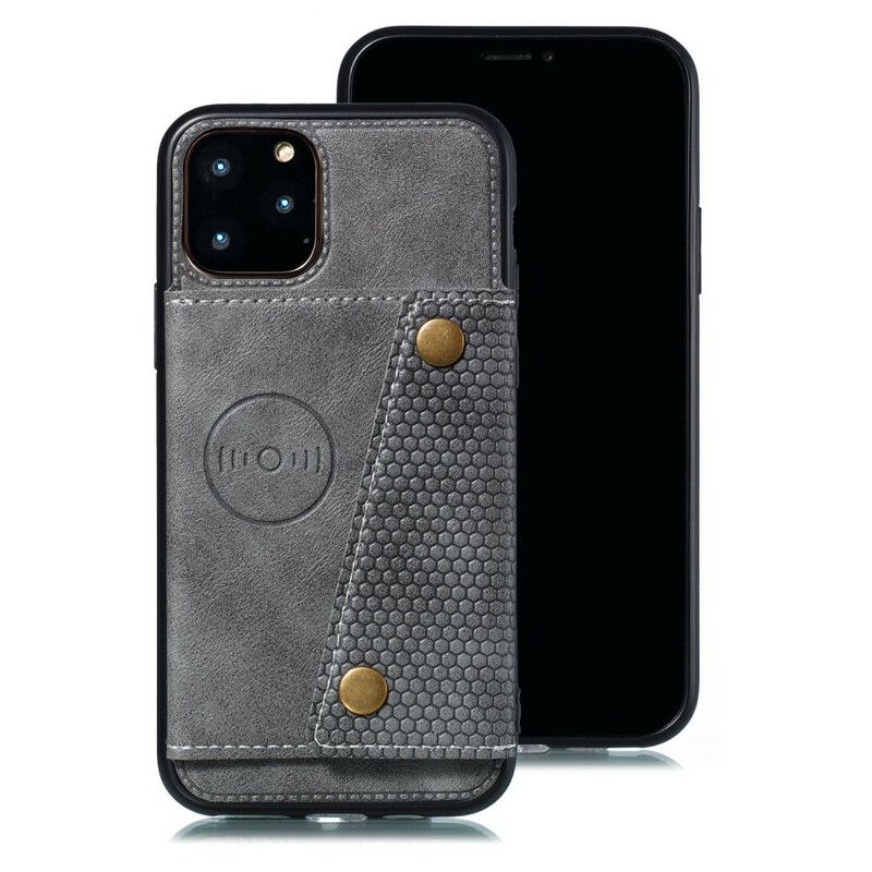 Deksel Til iPhone 11 Pro Max Lommebok Snap-lommebok
