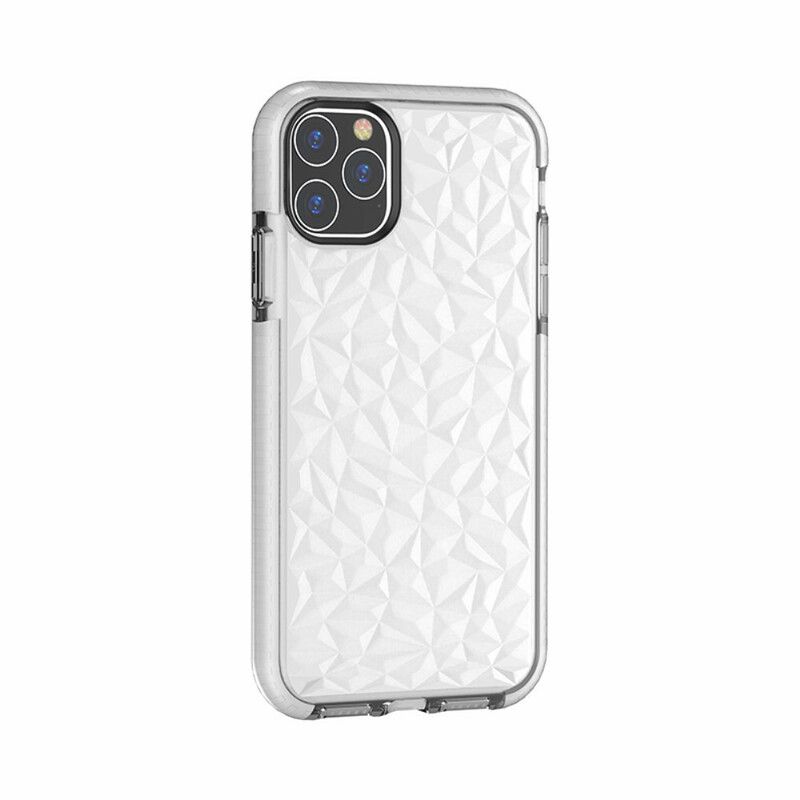 Deksel Til iPhone 11 Pro Max Transparent Diamanttekstur