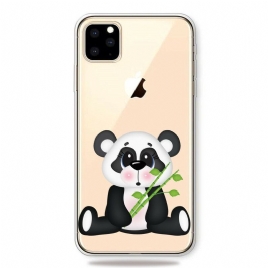 Deksel Til iPhone 11 Pro Max Transparent Trist Panda