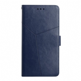 Folio Deksel Til Xiaomi Redmi Note 12 5G Med Kjede Y Strappy Design