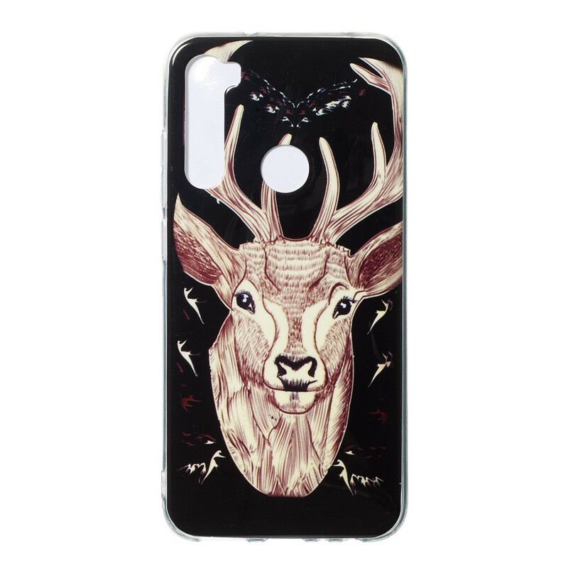 Deksel Til Xiaomi Redmi Note 8 Fluorescerende Majestic Stag