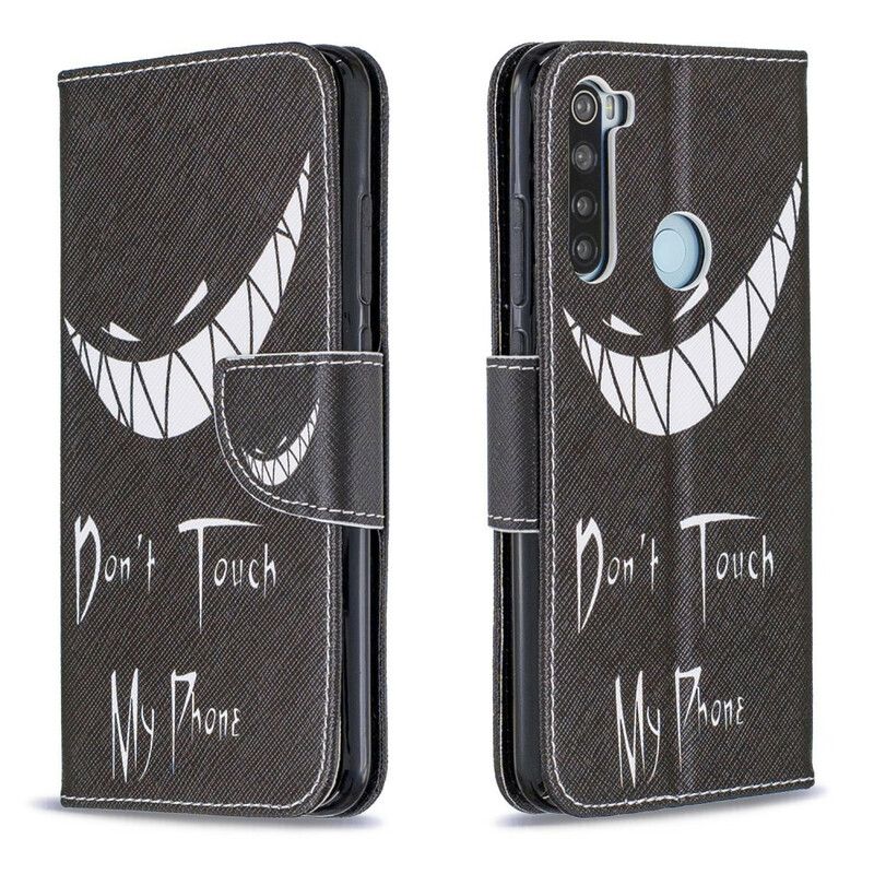 Folio Deksel Til Xiaomi Redmi Note 8 Djeveltelefon