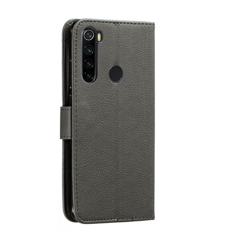 Folio Deksel Til Xiaomi Redmi Note 8 Faux Leather Lev Drømmen Din