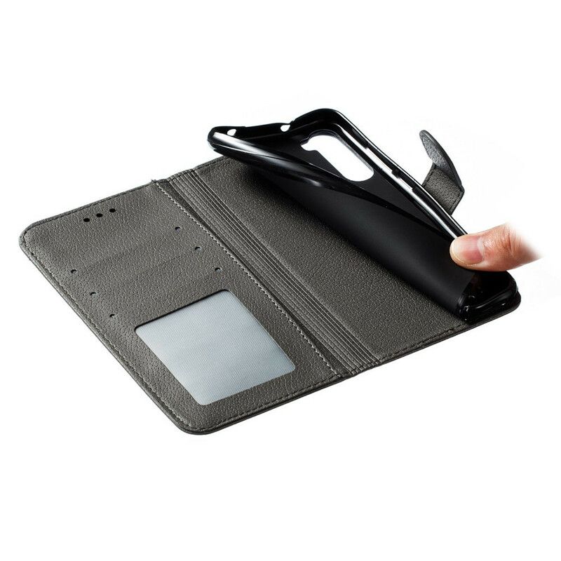 Folio Deksel Til Xiaomi Redmi Note 8 Faux Leather Lev Drømmen Din