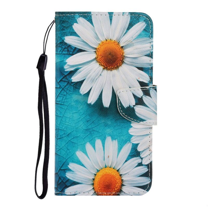Folio Deksel Til Xiaomi Redmi Note 8 Med Kjede Thong Tusenfryd