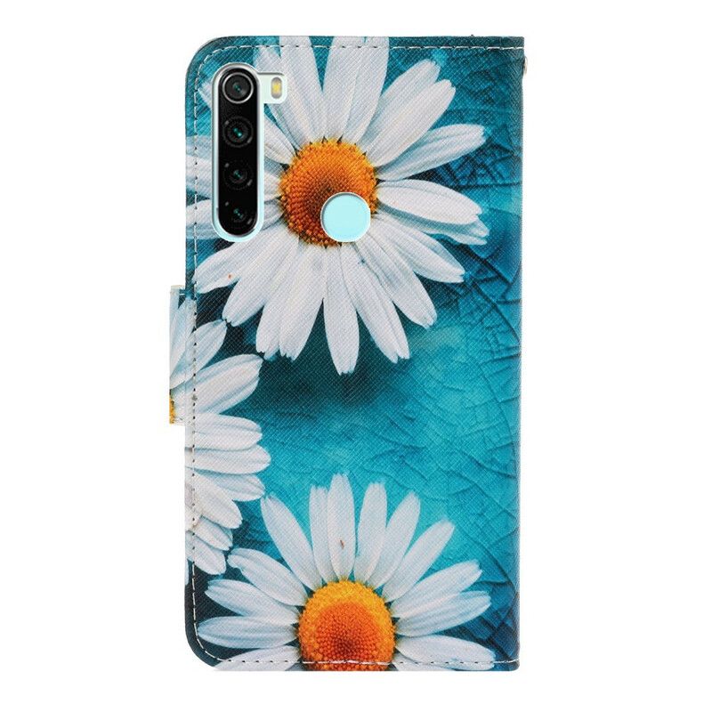 Folio Deksel Til Xiaomi Redmi Note 8 Med Kjede Thong Tusenfryd