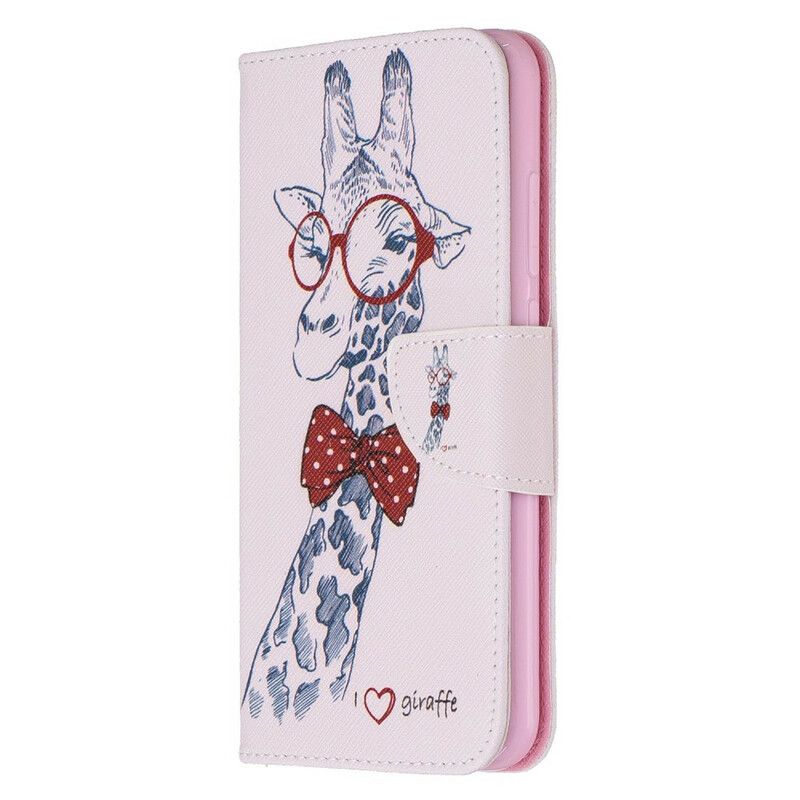 Folio Deksel Til Xiaomi Redmi Note 8 Nerdete Giraff