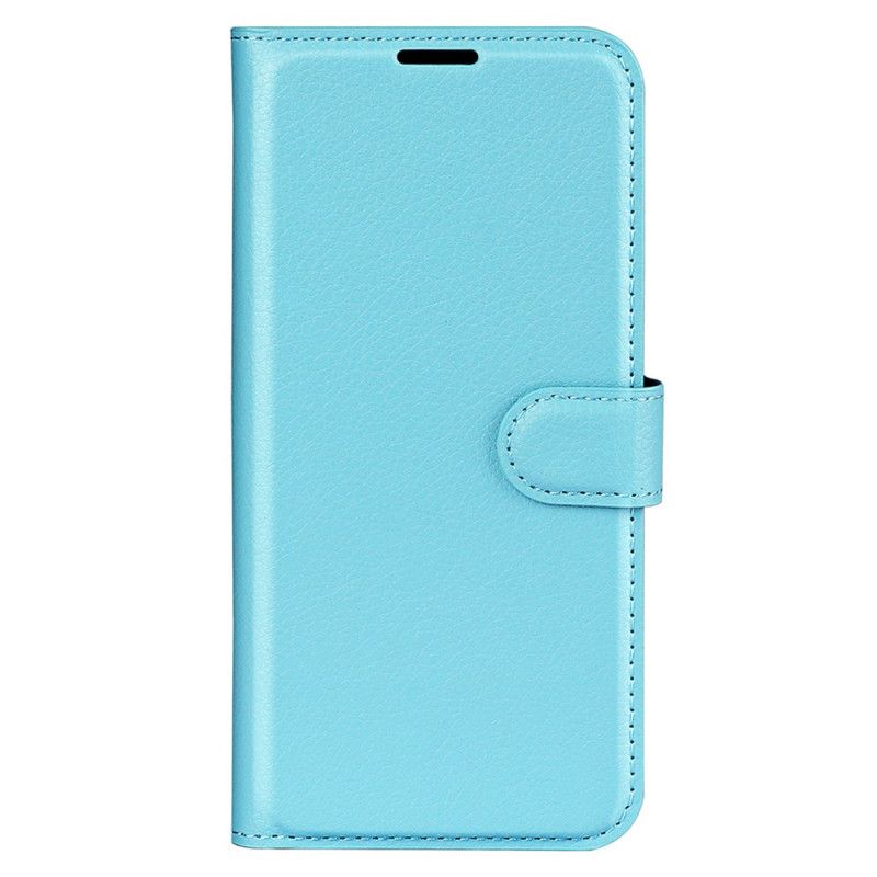 Folio Deksel Huawei Nova 11 Pro Klassisk Litchi Imitert Skinn