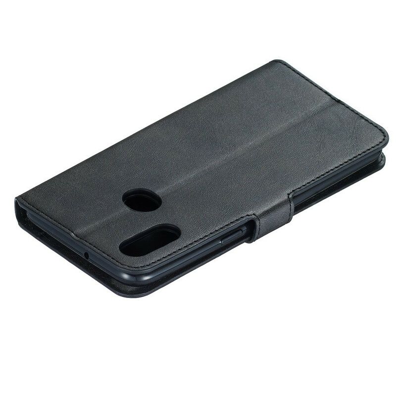Folio Deksel Til Samsung Galaxy A10s Faux Leather Nye Farger
