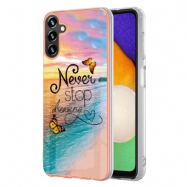 Deksel Til Samsung Galaxy A54 5G Never Sto Dreaming Butterflies