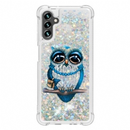 Mobildeksel Til Samsung Galaxy A54 5G Paljetter Miss Owl