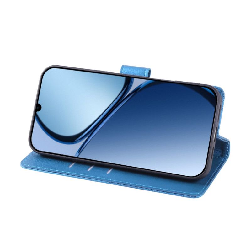 Folio Deksel Realme C63 Blomsterblonder Beskyttelse Deksel