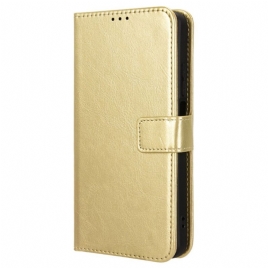 Folio Deksel Til Realme C63 Prangende Kunstskinn