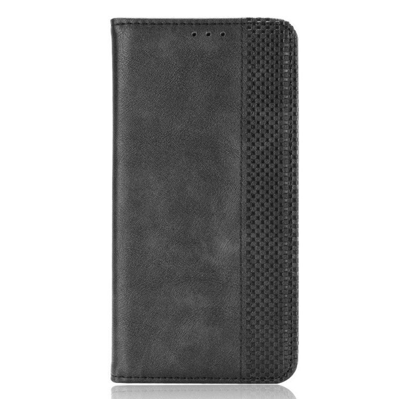 Beskyttelse Deksel Til Xiaomi Redmi Note 11 / 11S Folio Deksel Vintage Stilisert Skinneffekt