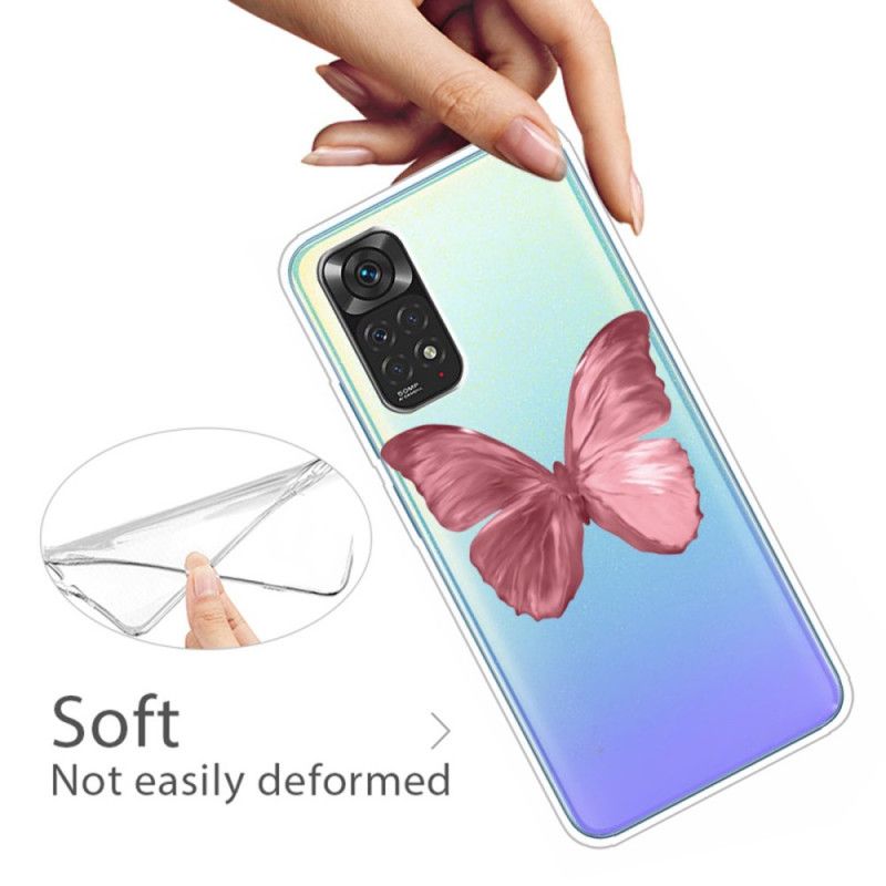 Deksel Til Xiaomi Redmi Note 11 / 11S Ville Sommerfugler