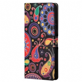 Folio Deksel Til Xiaomi Redmi Note 11 / 11S Galaxy Design