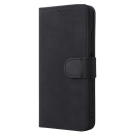 Folio Deksel Til Xiaomi Redmi Note 11 / 11S Skin-touch Med Snor