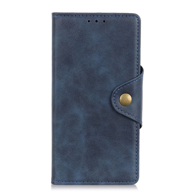 Lærdeksel Til Xiaomi Redmi Note 11 / 11S Faux Skinnknapp